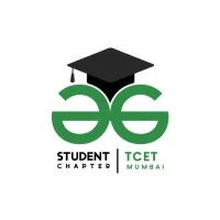 GFG Students' Chapter, TCET's logo